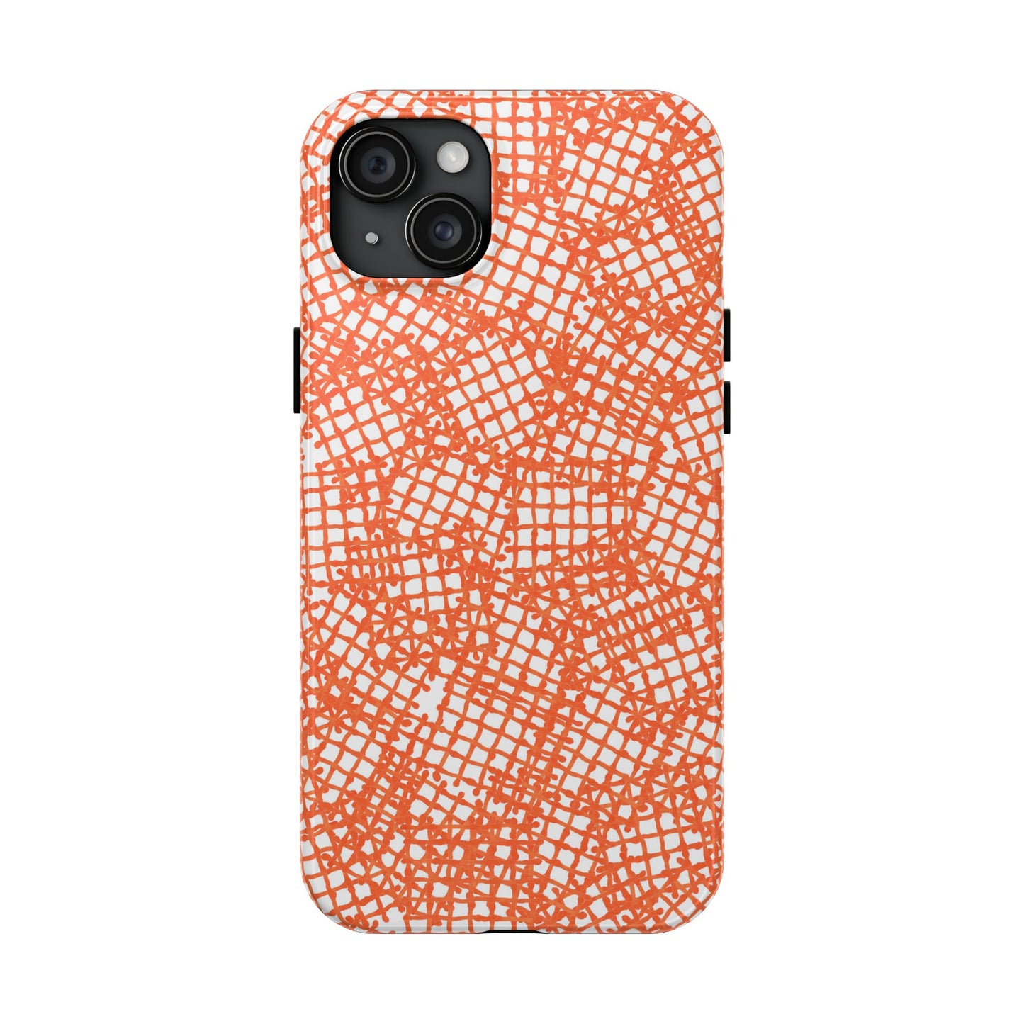 Random Waffle Orange Phone Case