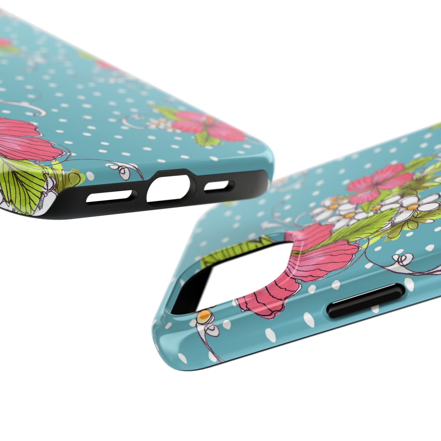 Lady Luau Turquoise Phone Case