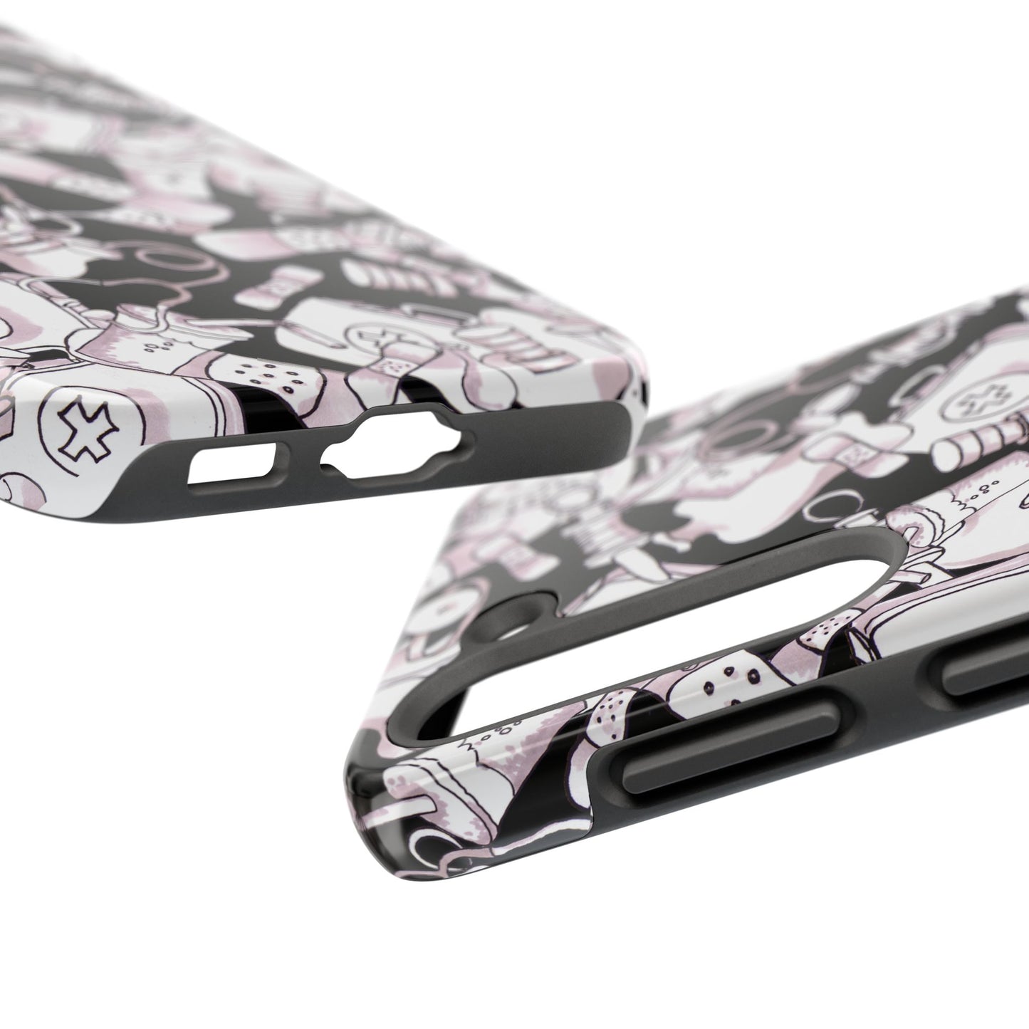 Med Stuff Black Phone Case