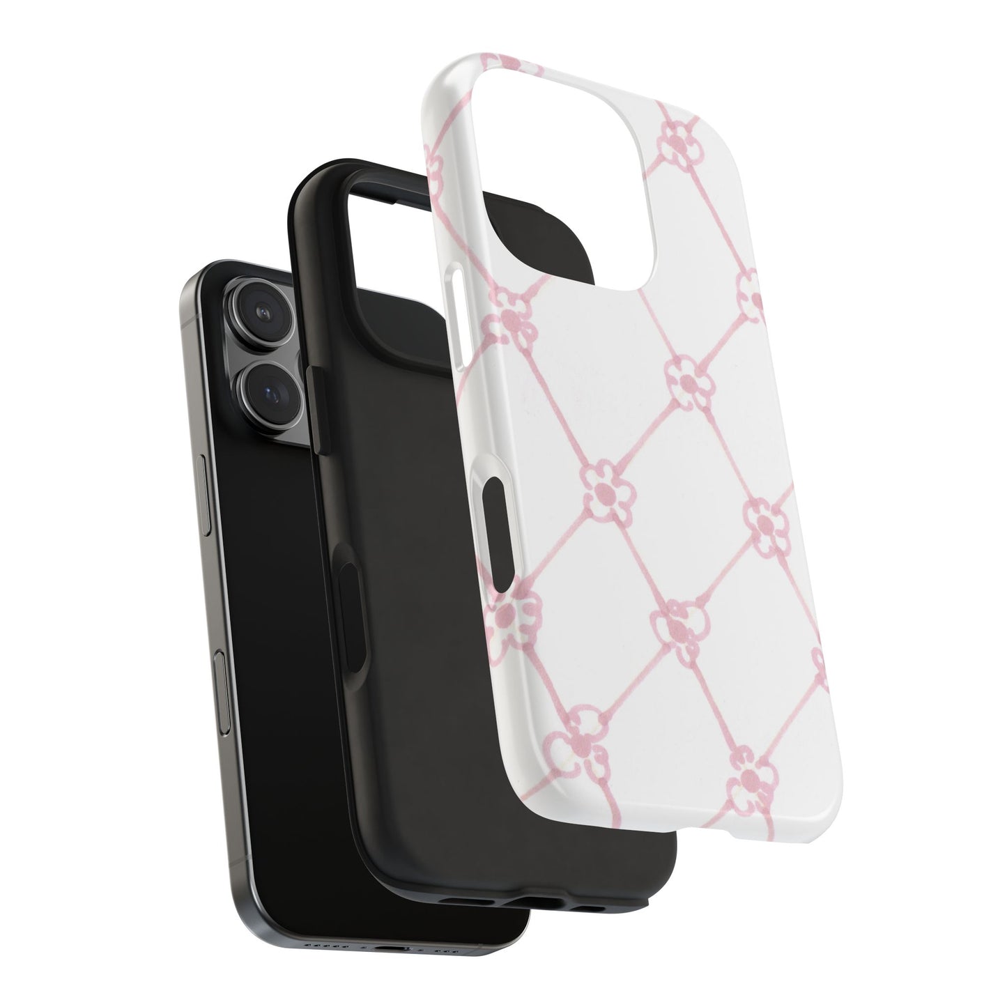 Flower Model Scroll Phone Case