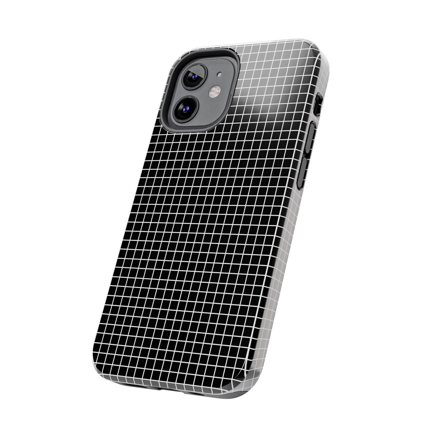 Window Pane Black / White Phone Case