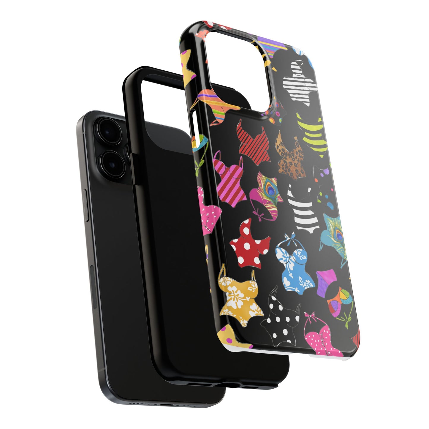 Assorted Suits Black Phone Case