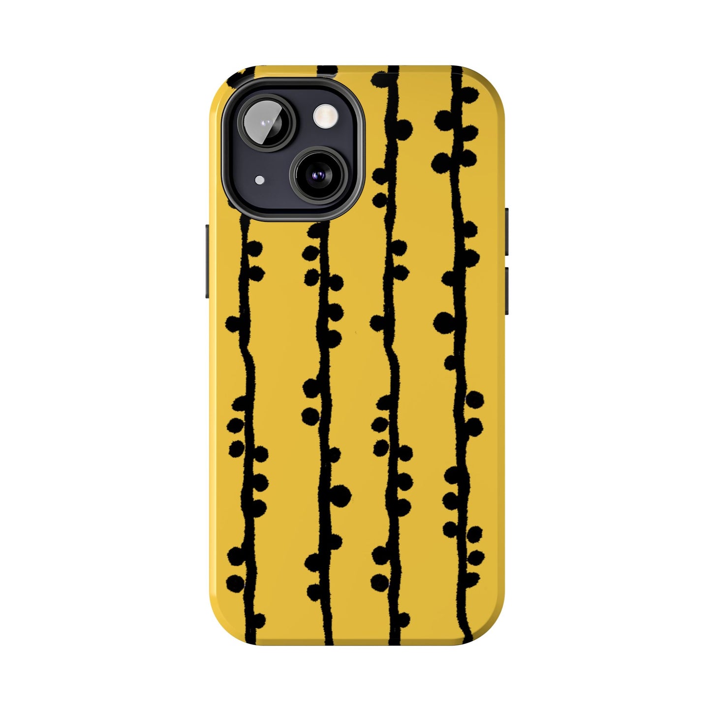 Loopy Stripe Yellow Phone Case