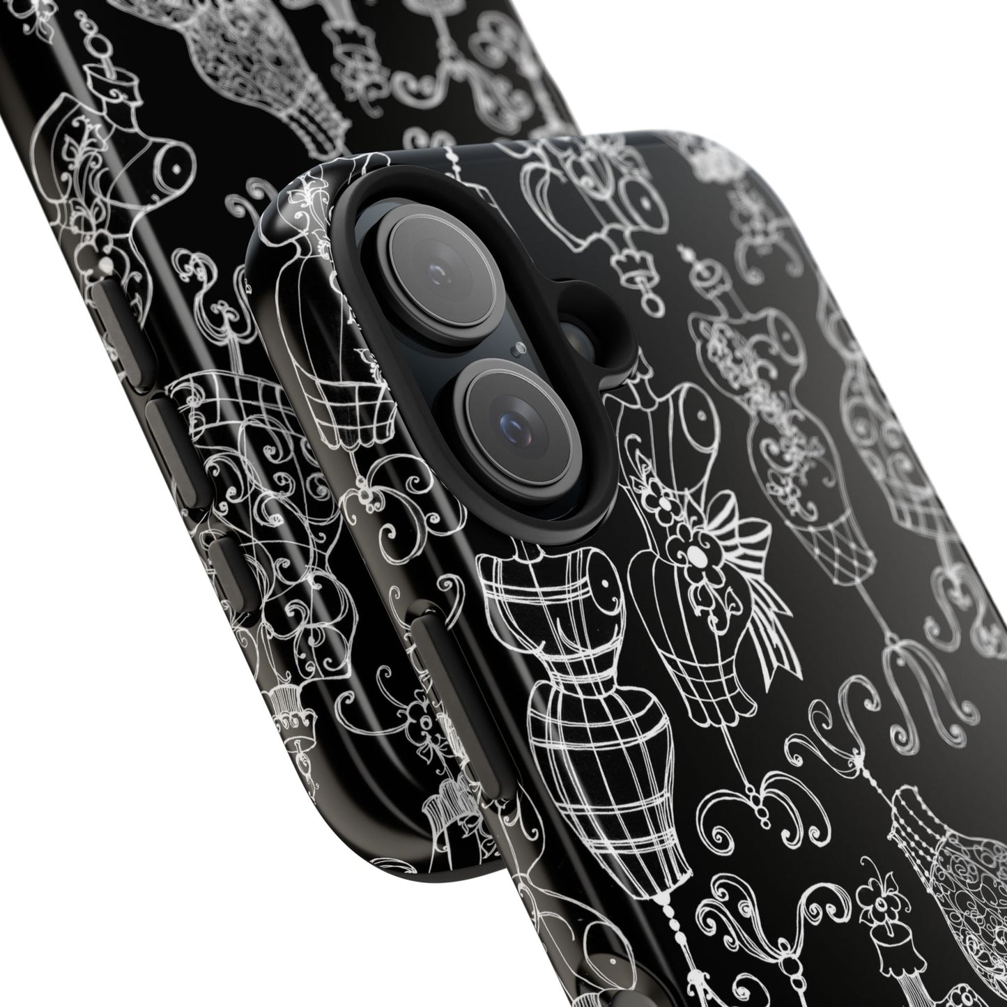 Mannequinique Black / White Phone Case