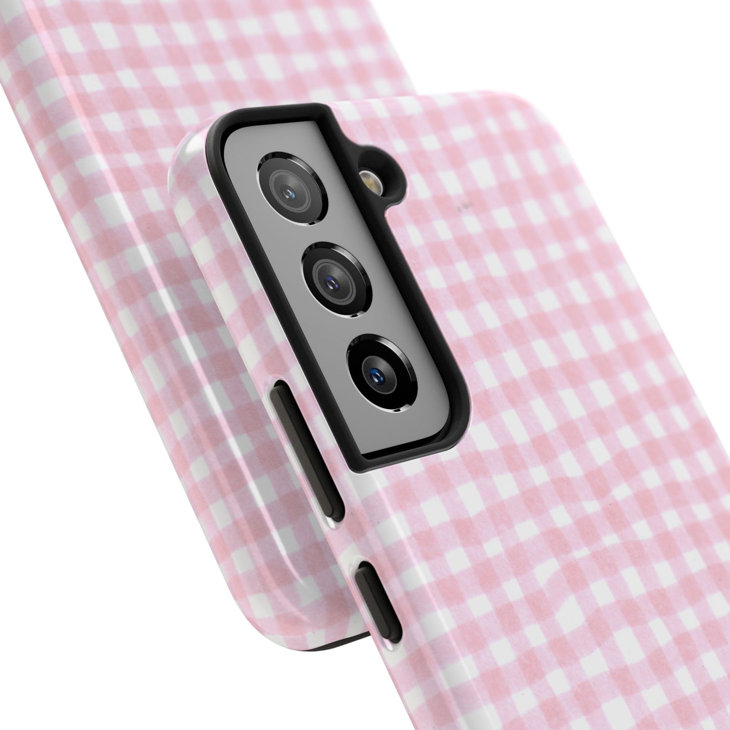 Wonky Chipper Check Pink Phone Case