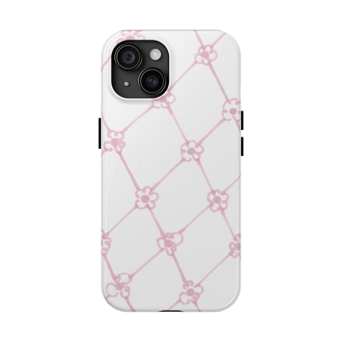 Flower Model Scroll Phone Case