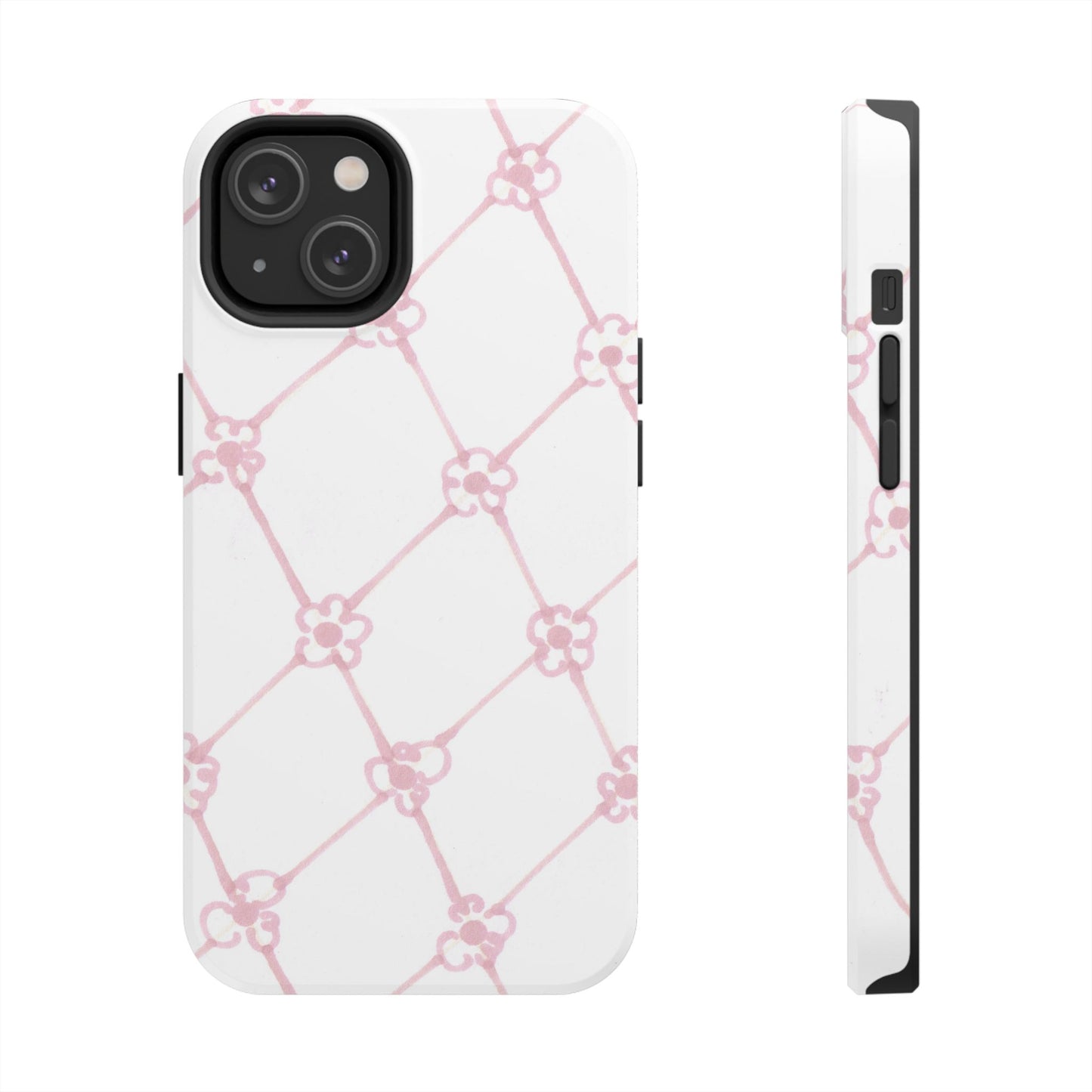 Flower Model Scroll Phone Case