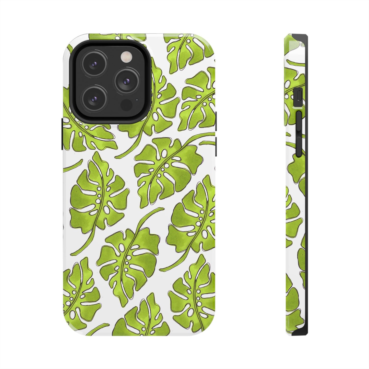 Big Leaf White Phone Case