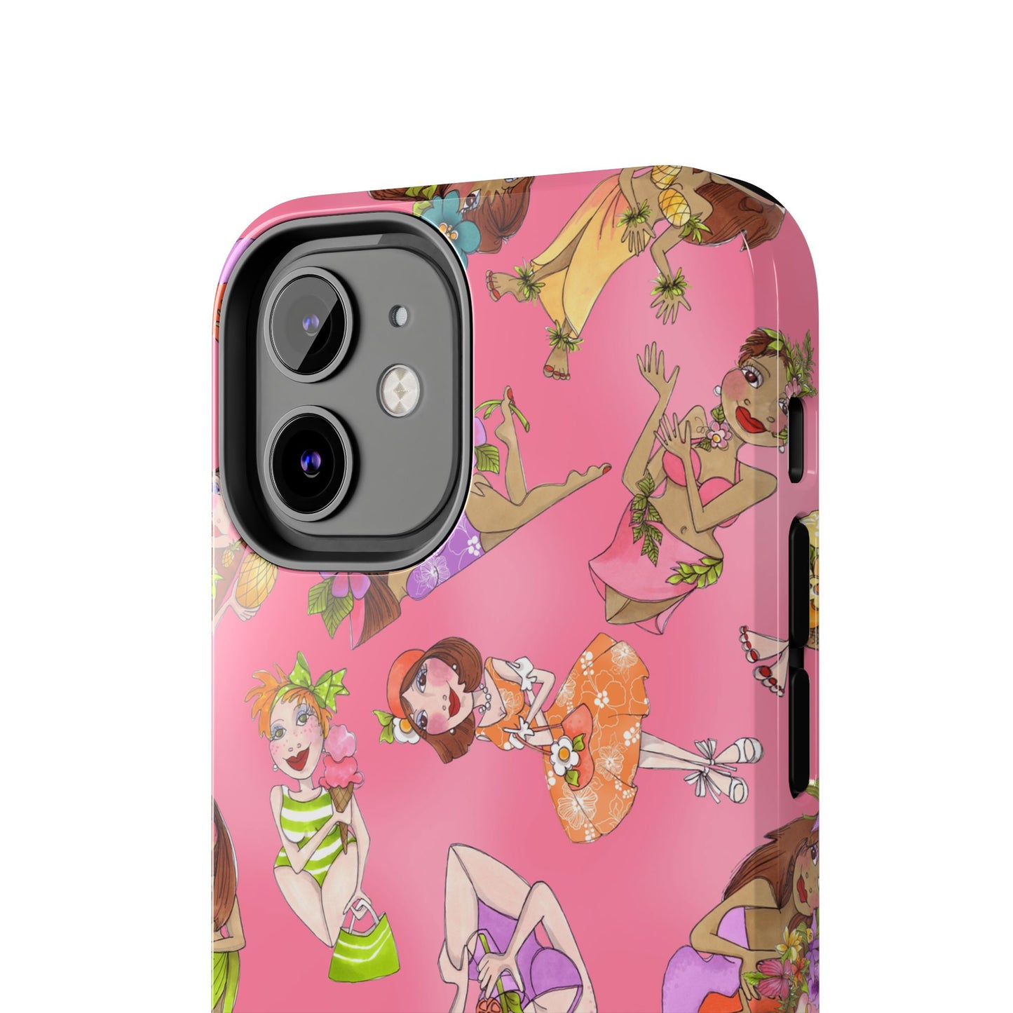 Island Toss Pink Phone Case