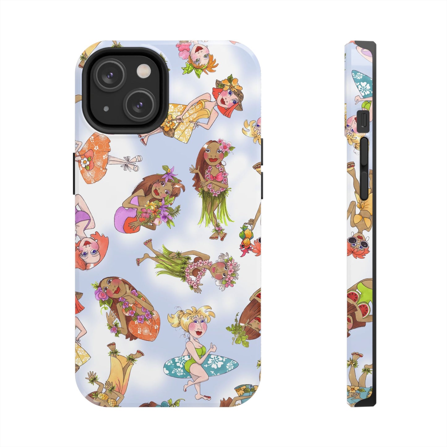Island Toss Blue Sky Phone Case