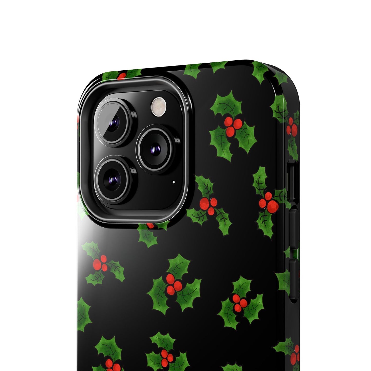 Lotsa Holly Black Phone Case
