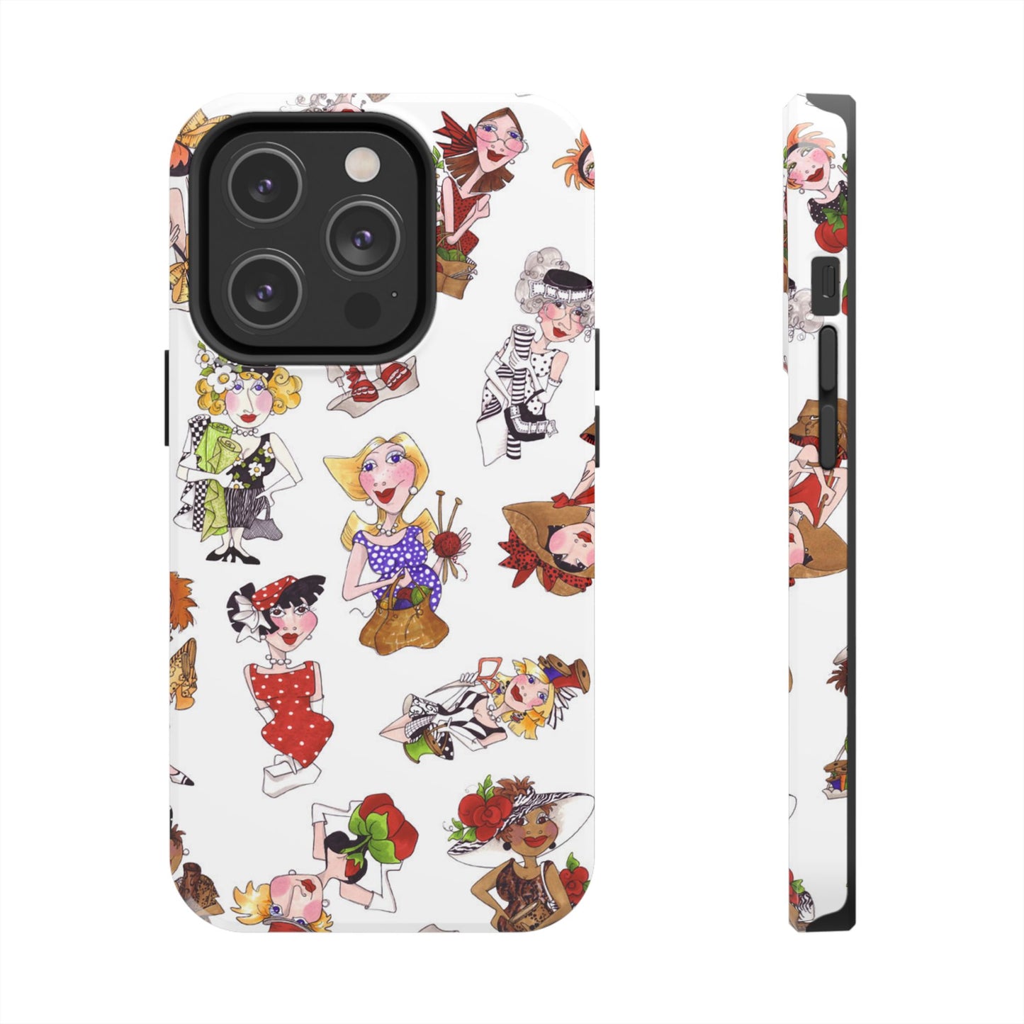 Creative Toss White Phone Case