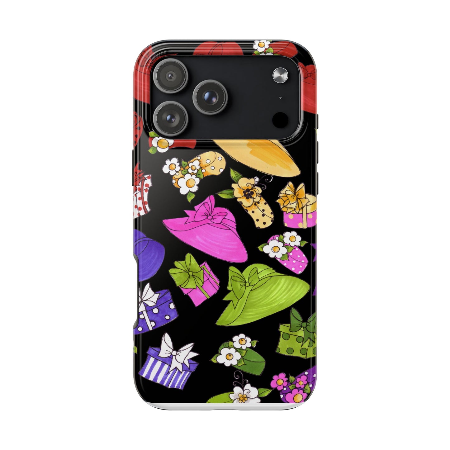 Accessories Tossed Black Phone Case