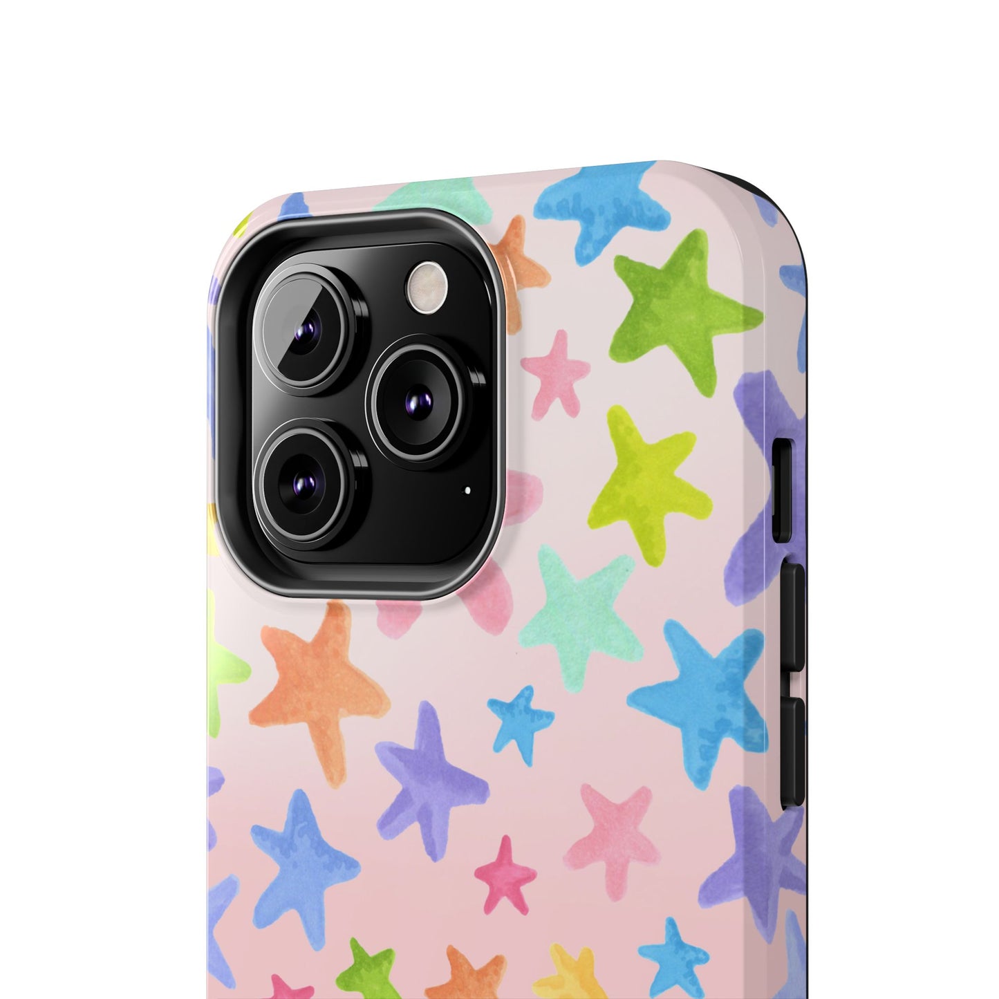Happy Stars Pink Phone Case