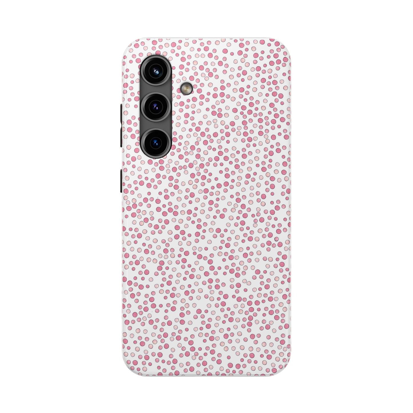 Water Spot Pink / White Phone Case