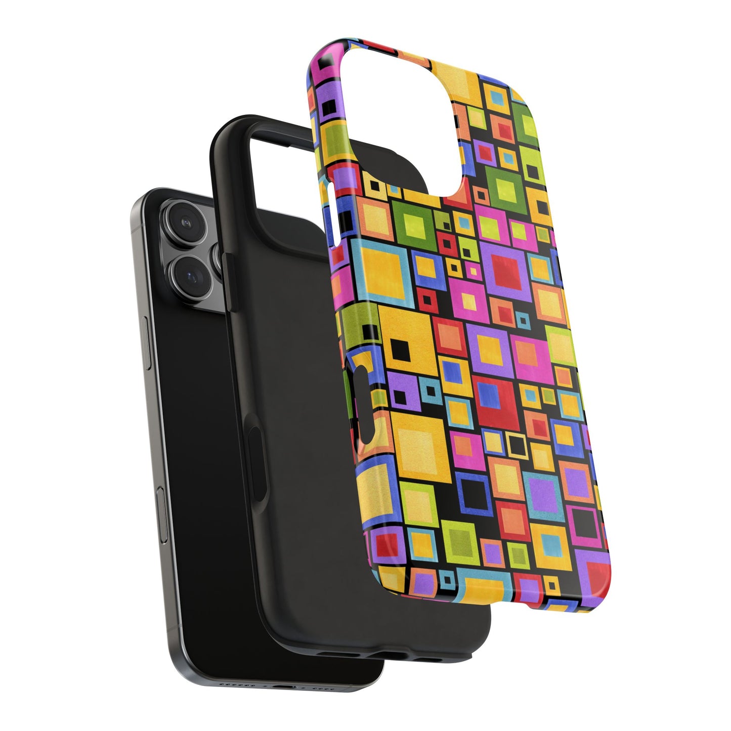 Blocksalot Black Phone Case