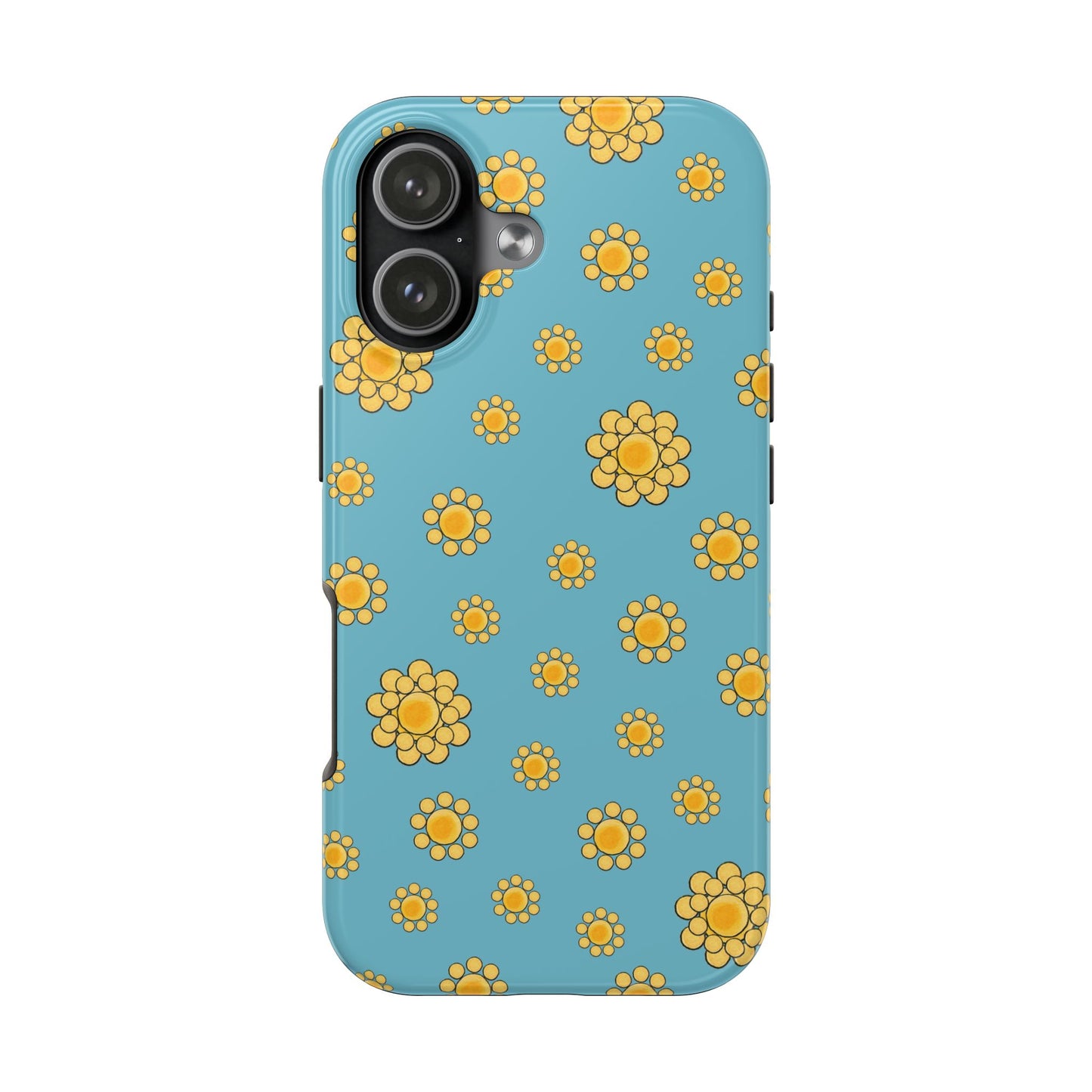 Bandana Dots Turquoise Phone Case