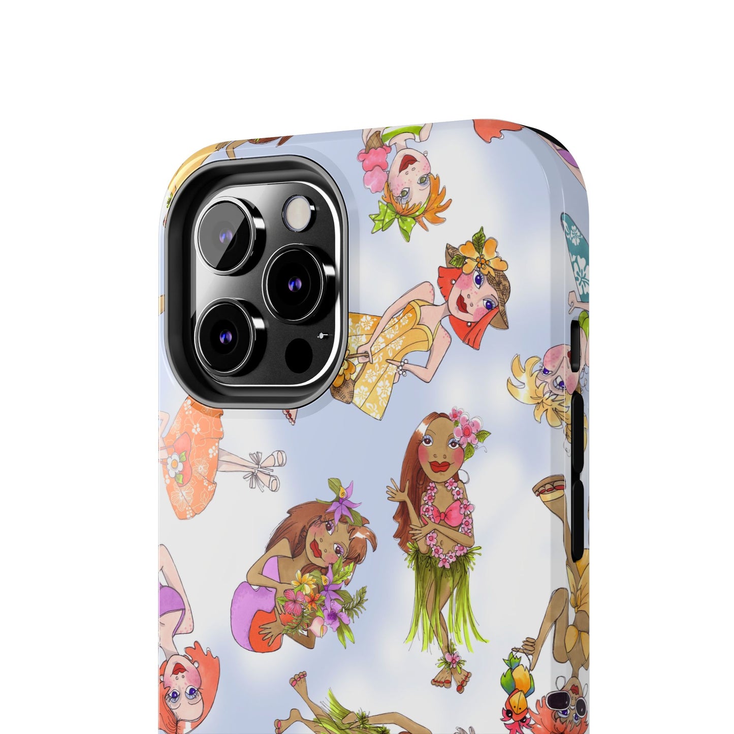 Island Toss Blue Sky Phone Case