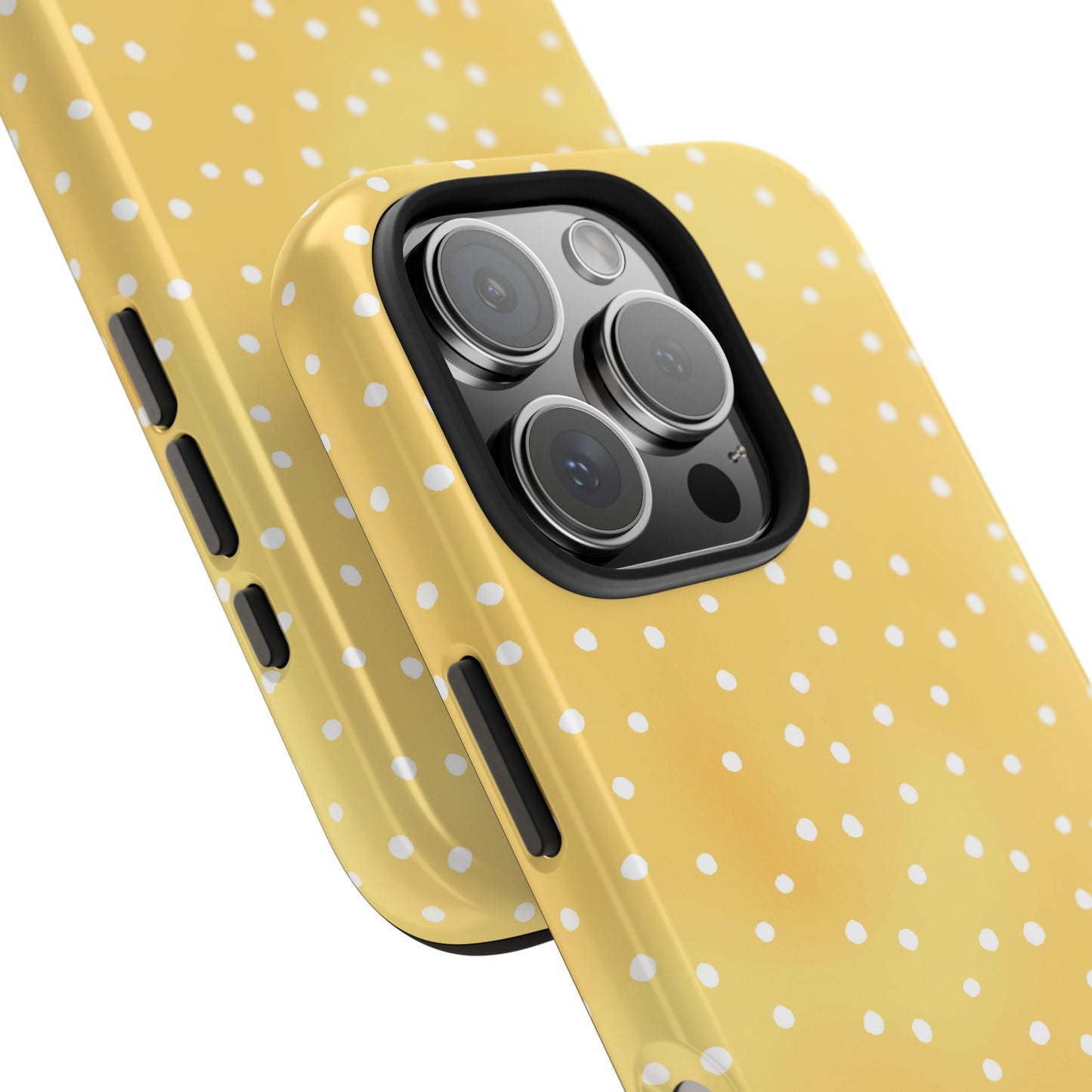 Dinky Dots Yellow / White Phone Case