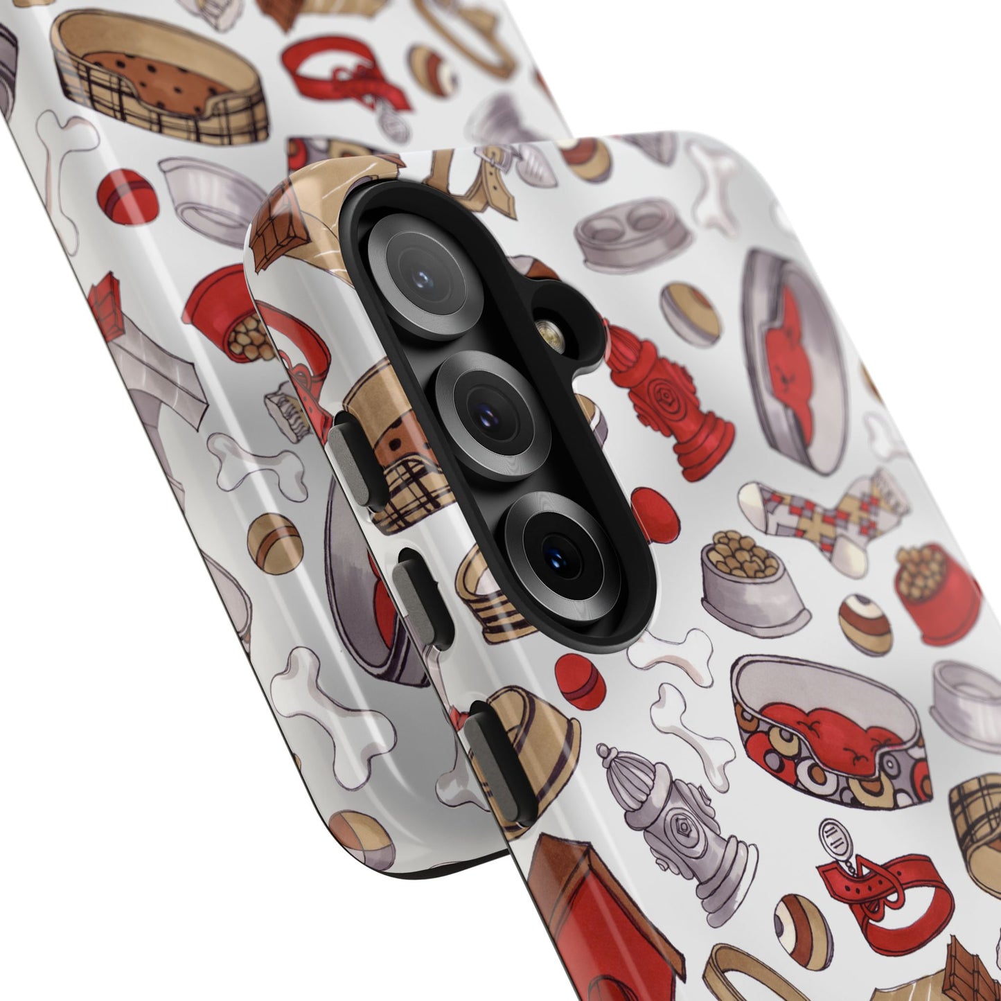 Doggie Stuff Gray Phone Case