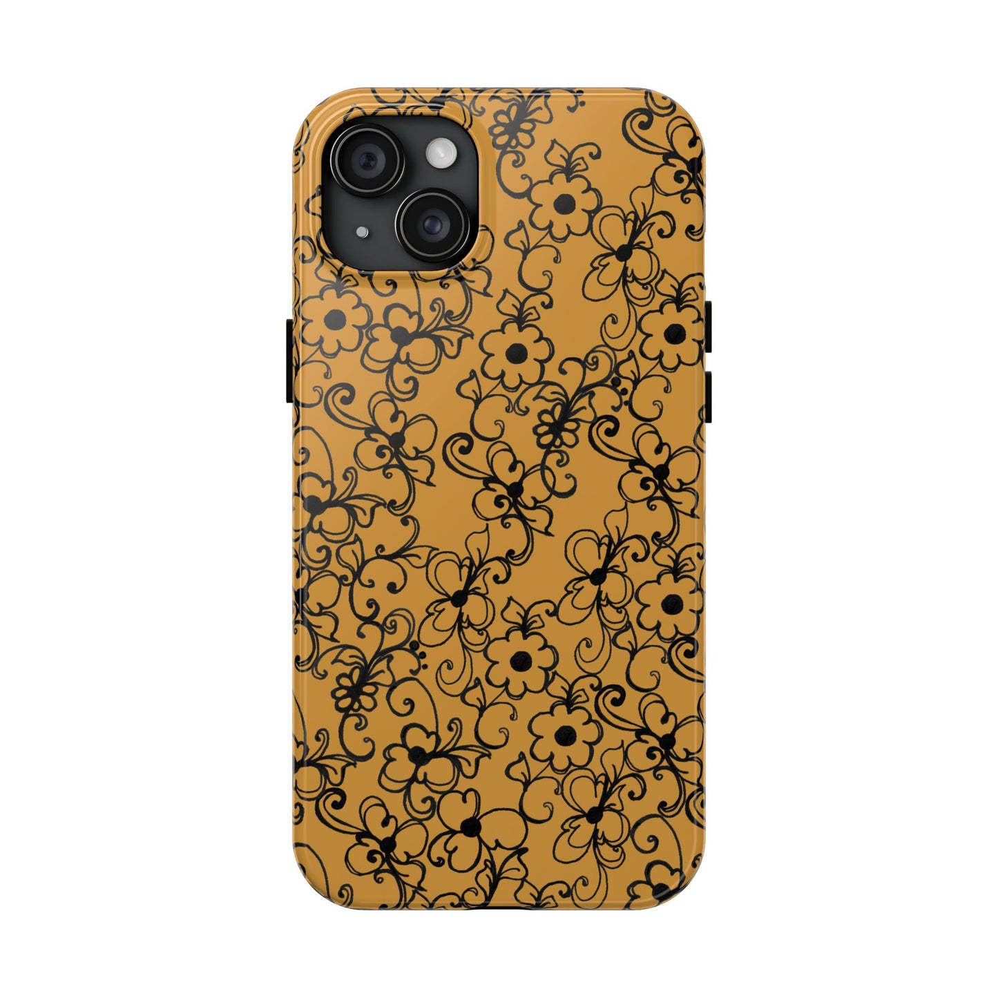 Daisy Jungle Yellow Phone Case