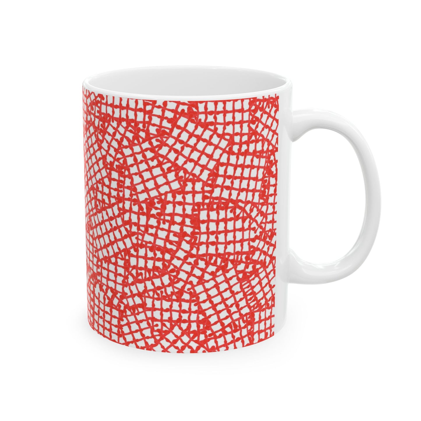Check Patch Small Red Cup