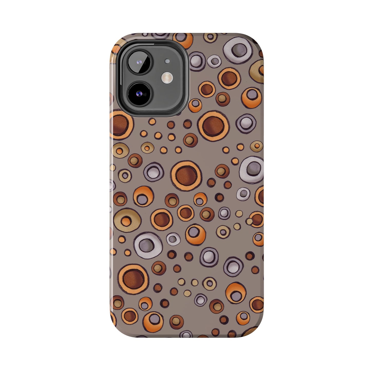 Doggy Dots Gray Phone Case