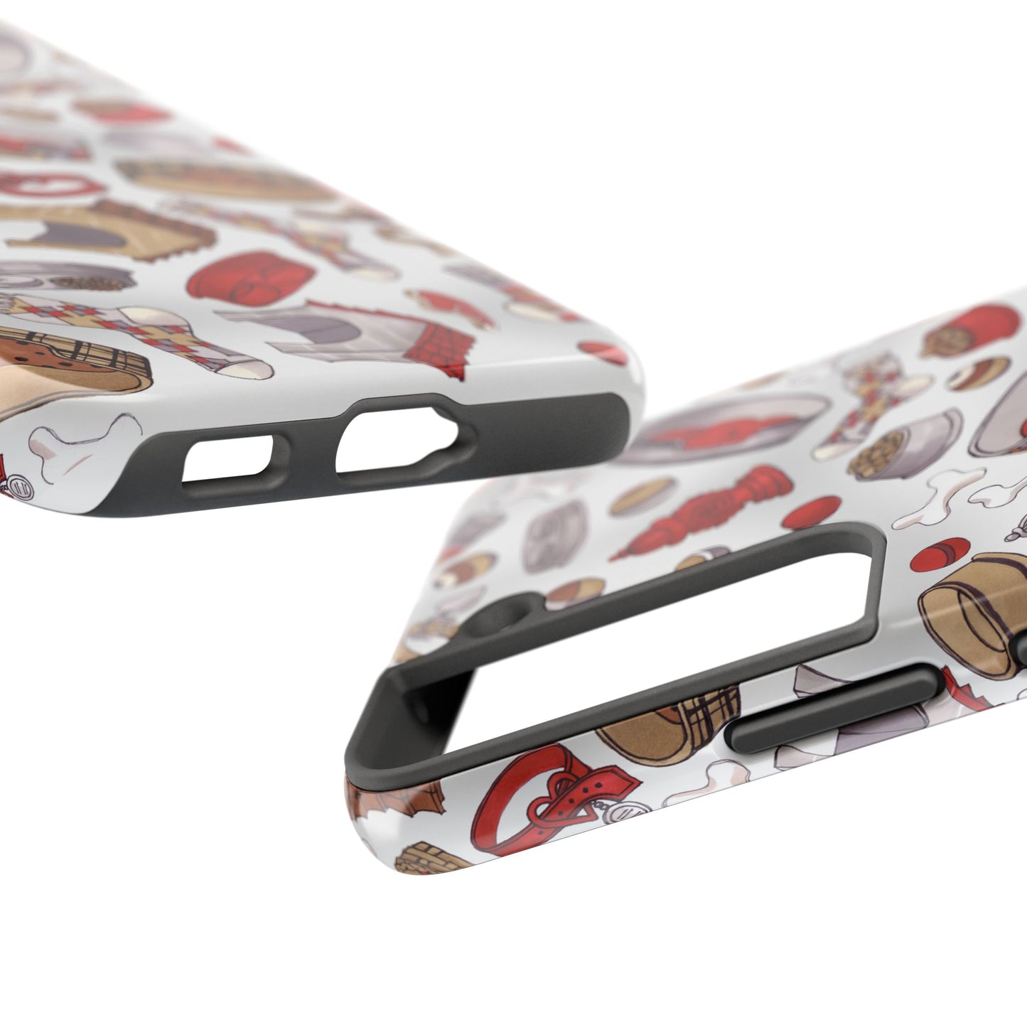 Doggie Stuff Gray Phone Case