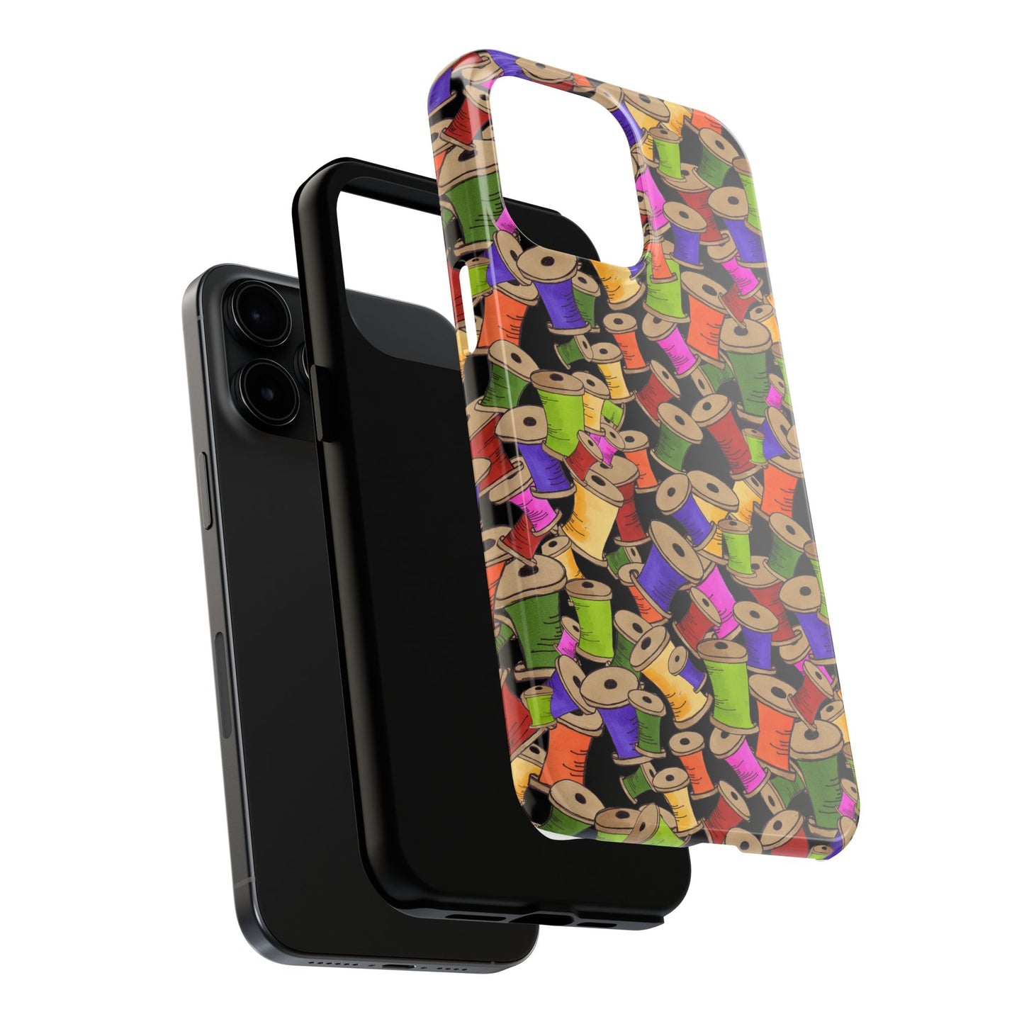 Spoolopoly Black Phone Case