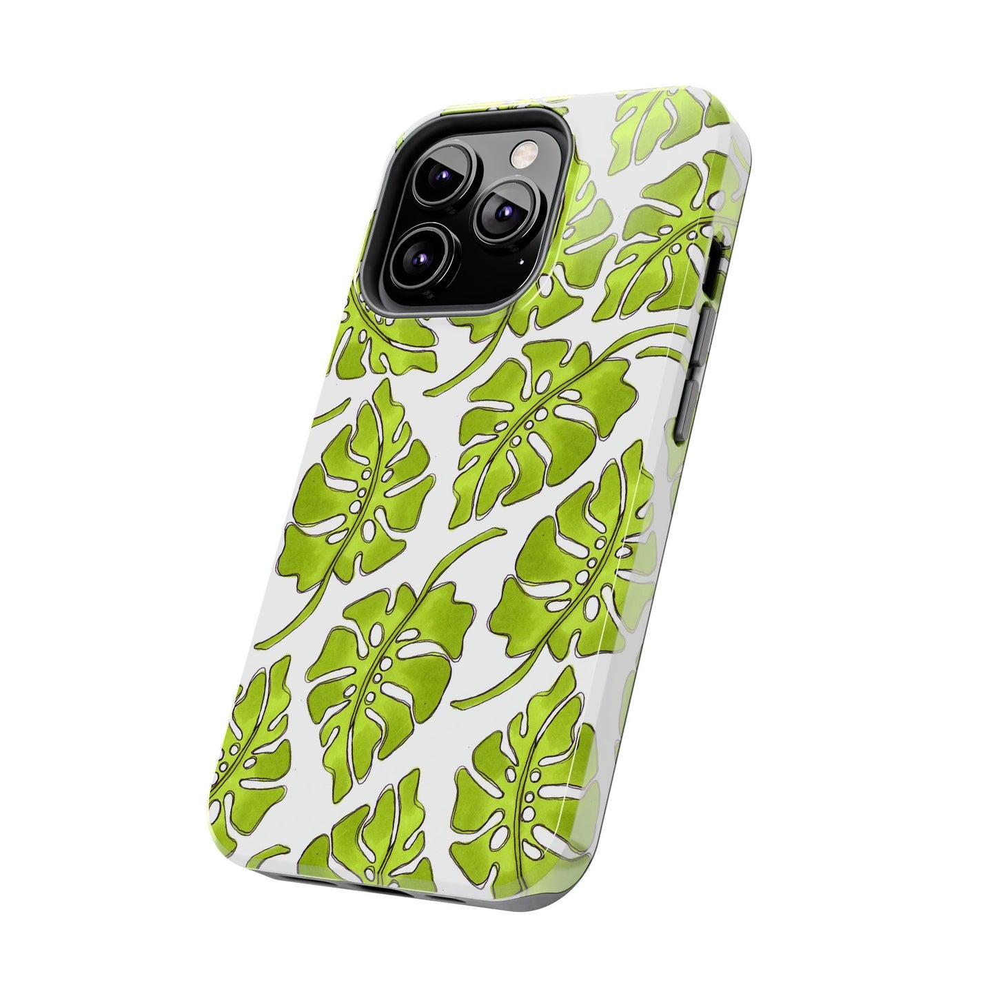 Big Leaf White Phone Case