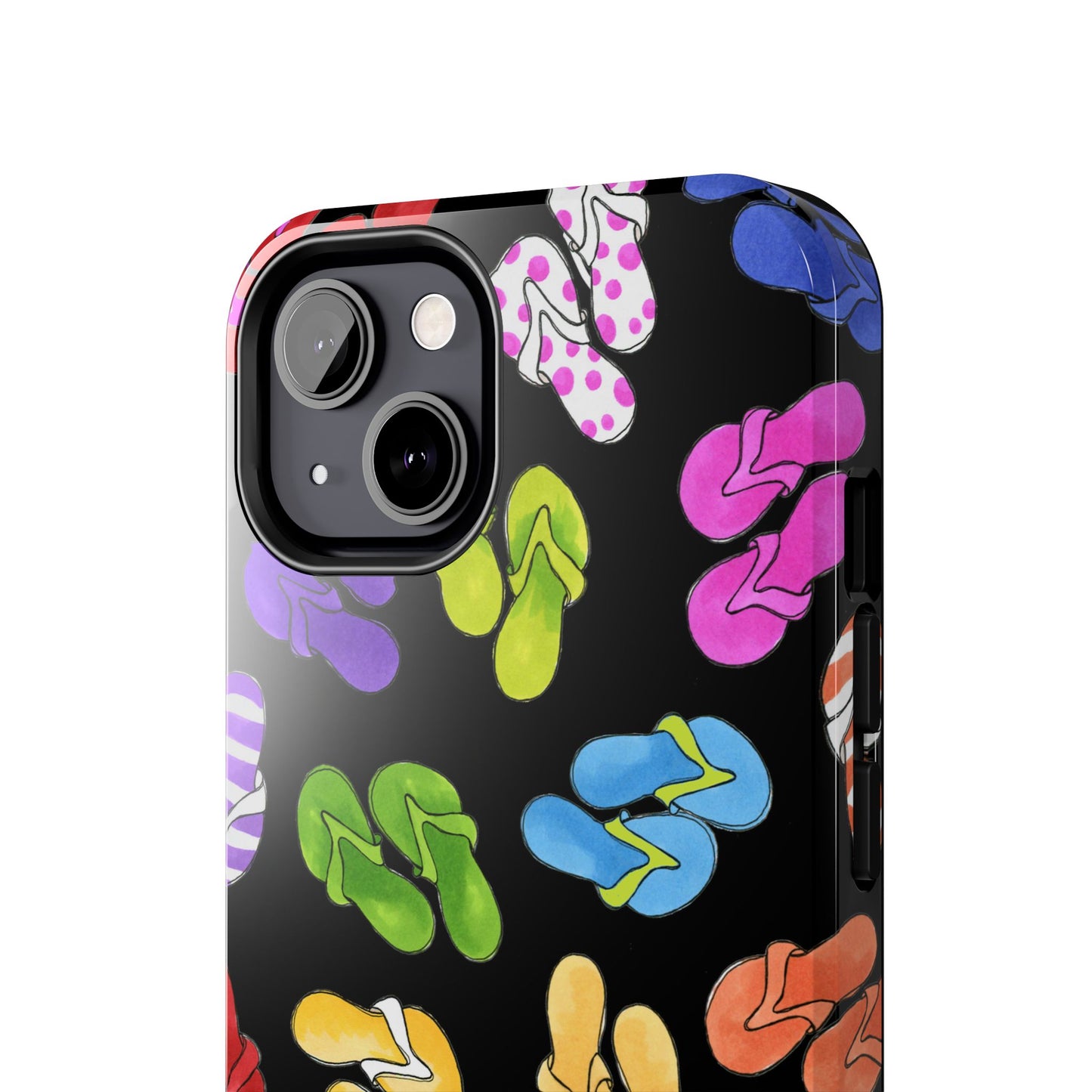 Fun Flops Black Phone Case