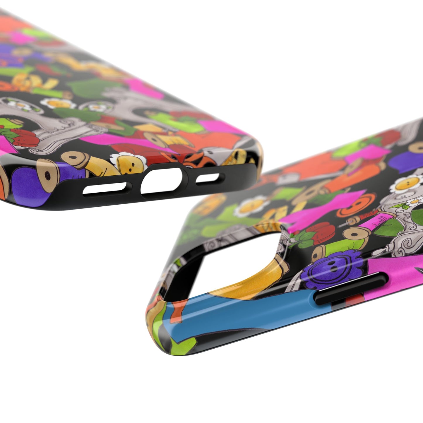 Kaleidasew Black Phone Case