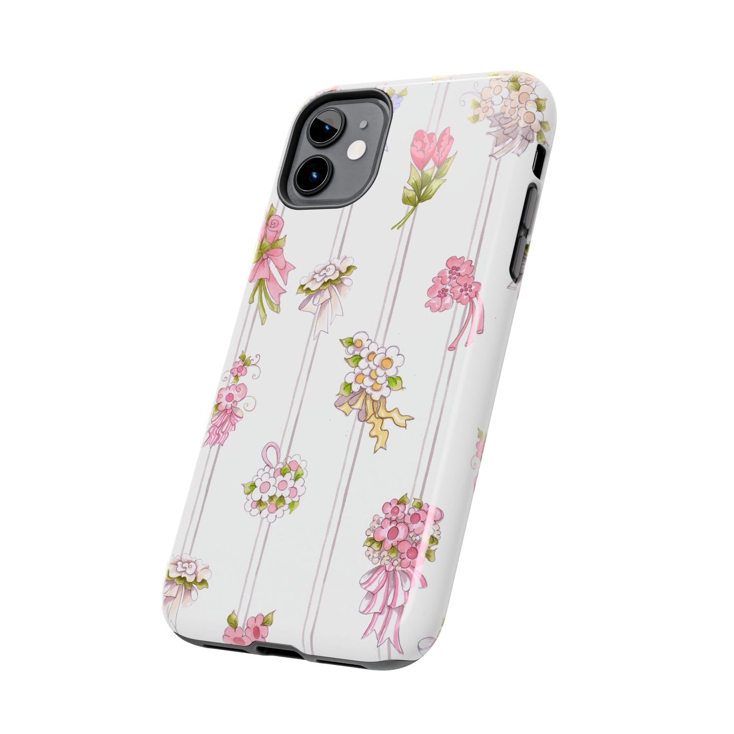Bouquet Stripe Phone Case