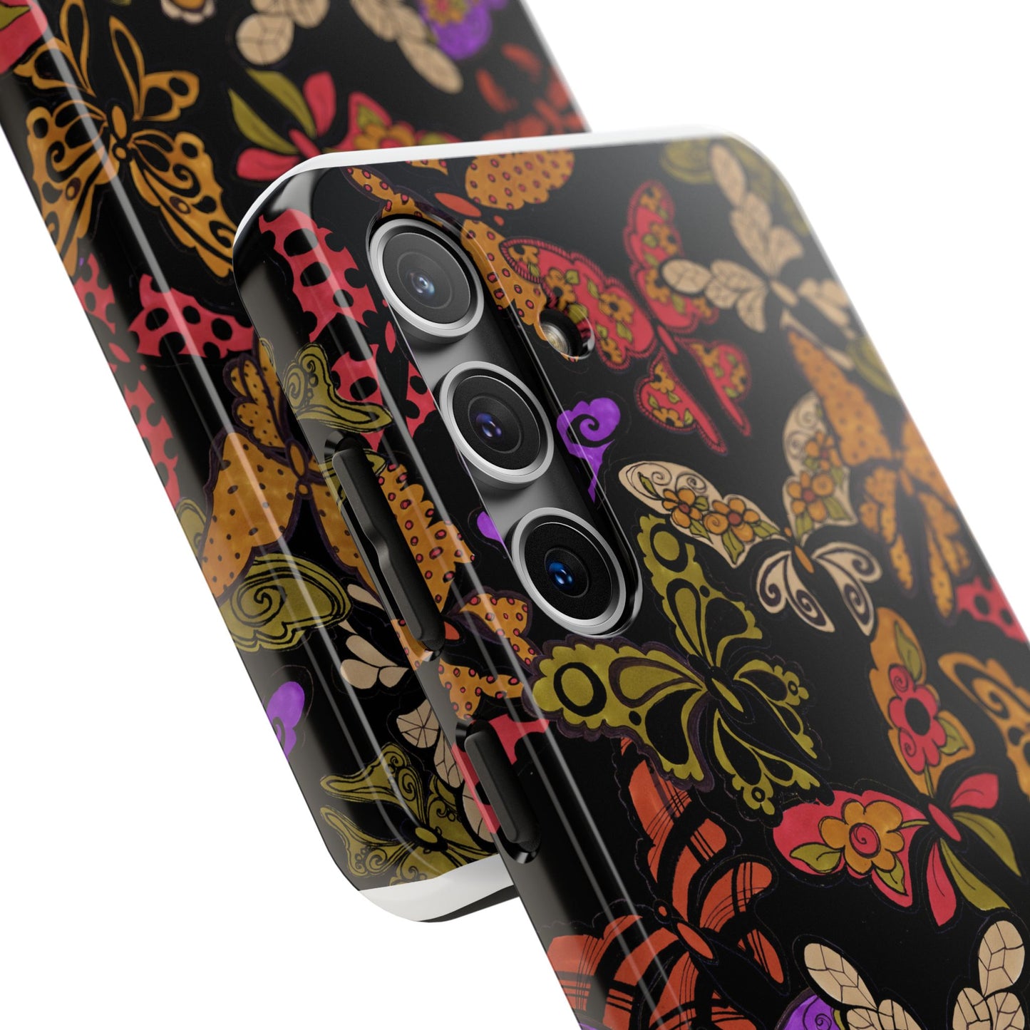 Flighty Black Phone Case