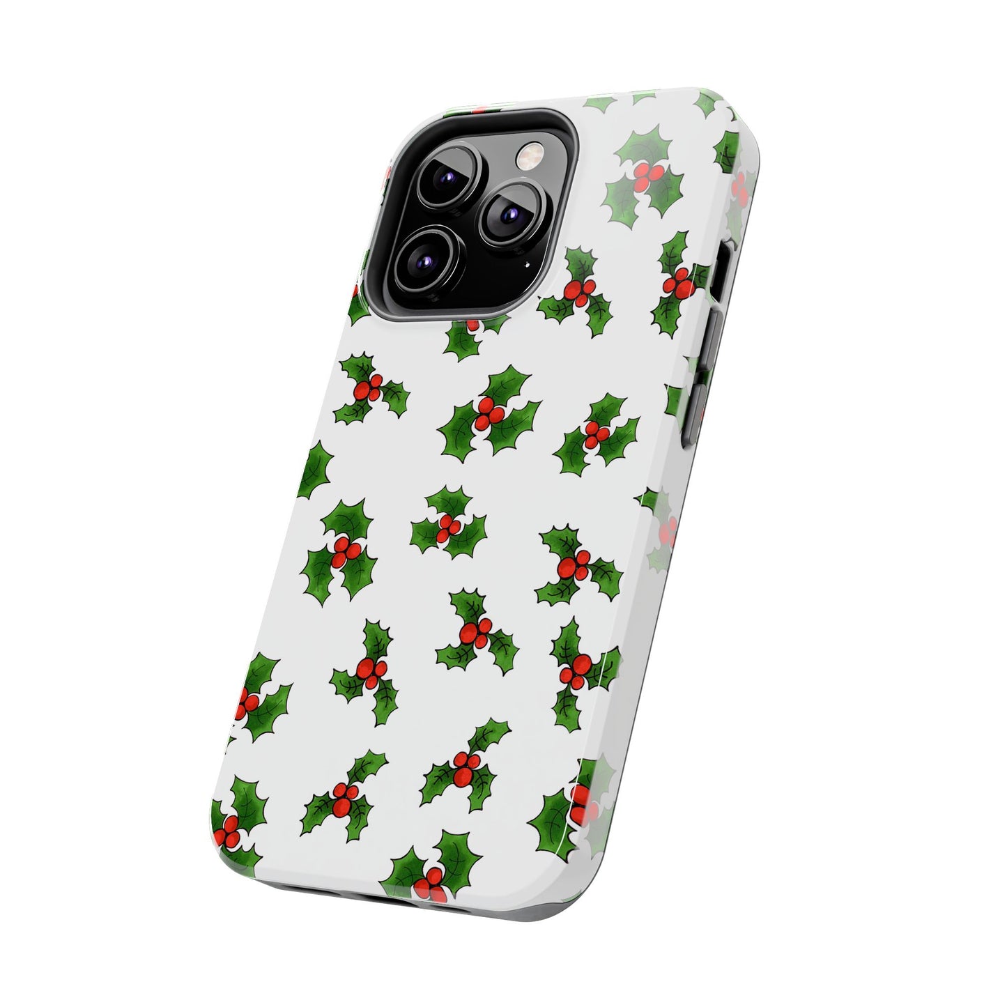 Lotsa Holly White Phone Case