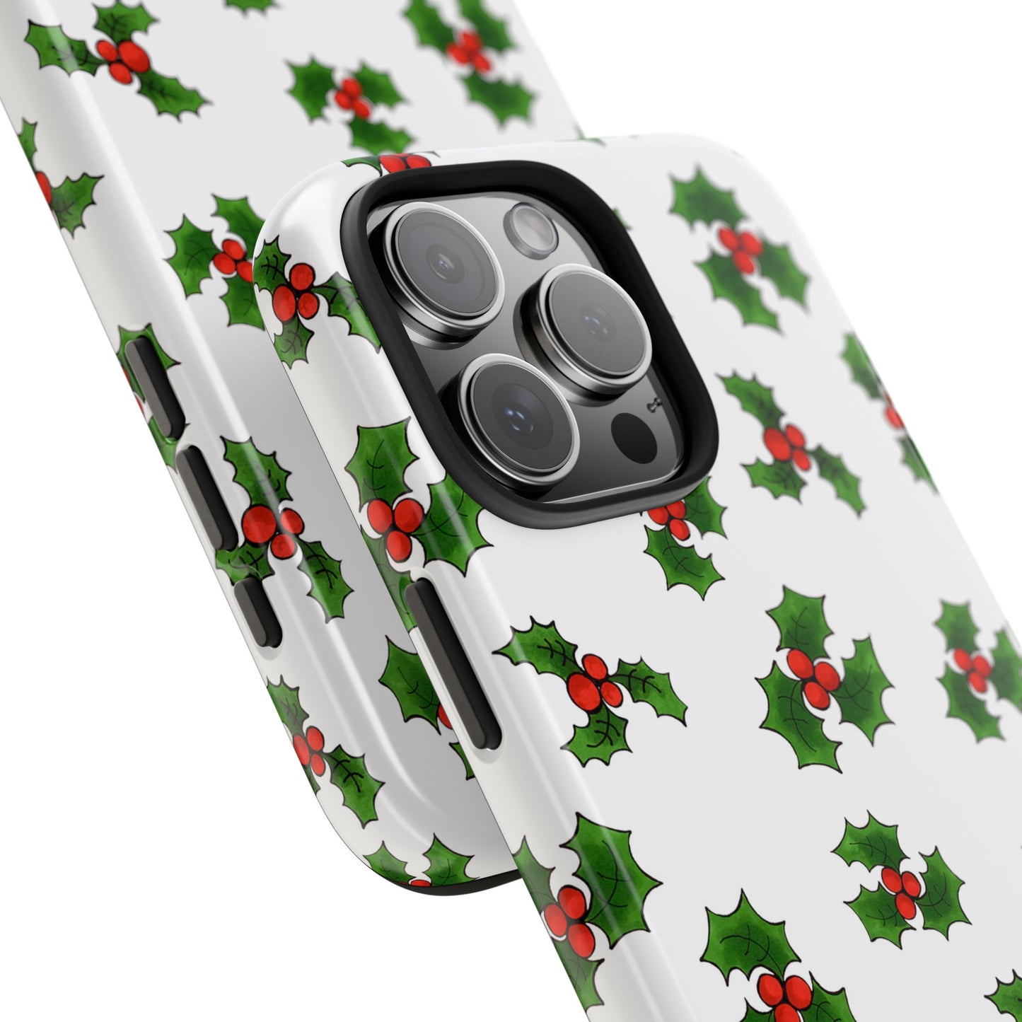 Lotsa Holly White Phone Case