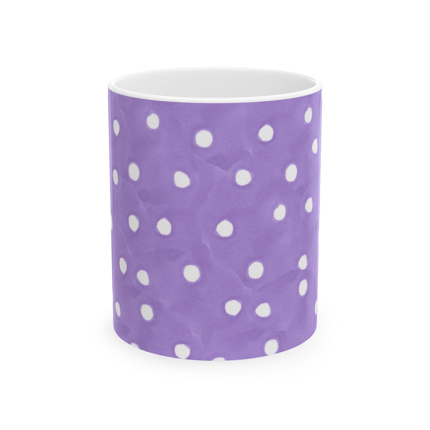 Curious Purple Dots Cup