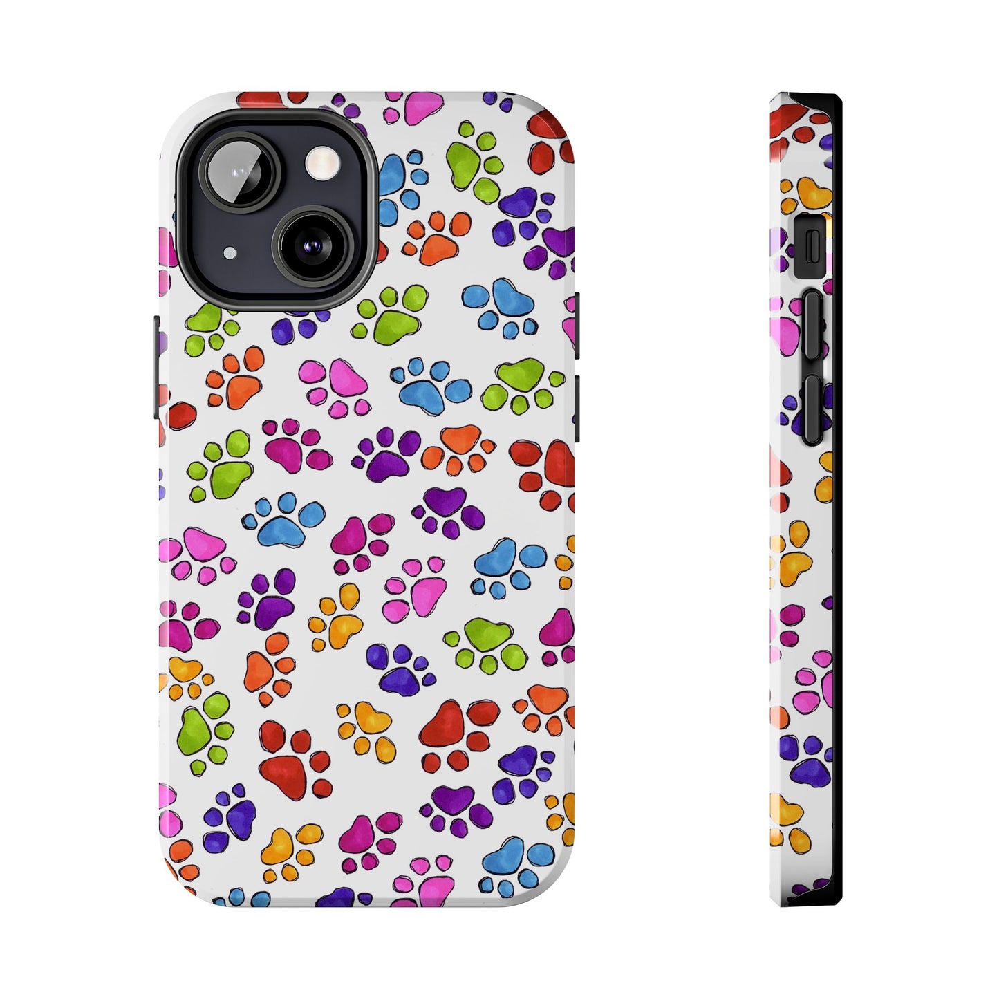 Fancy Paws White Phone Case