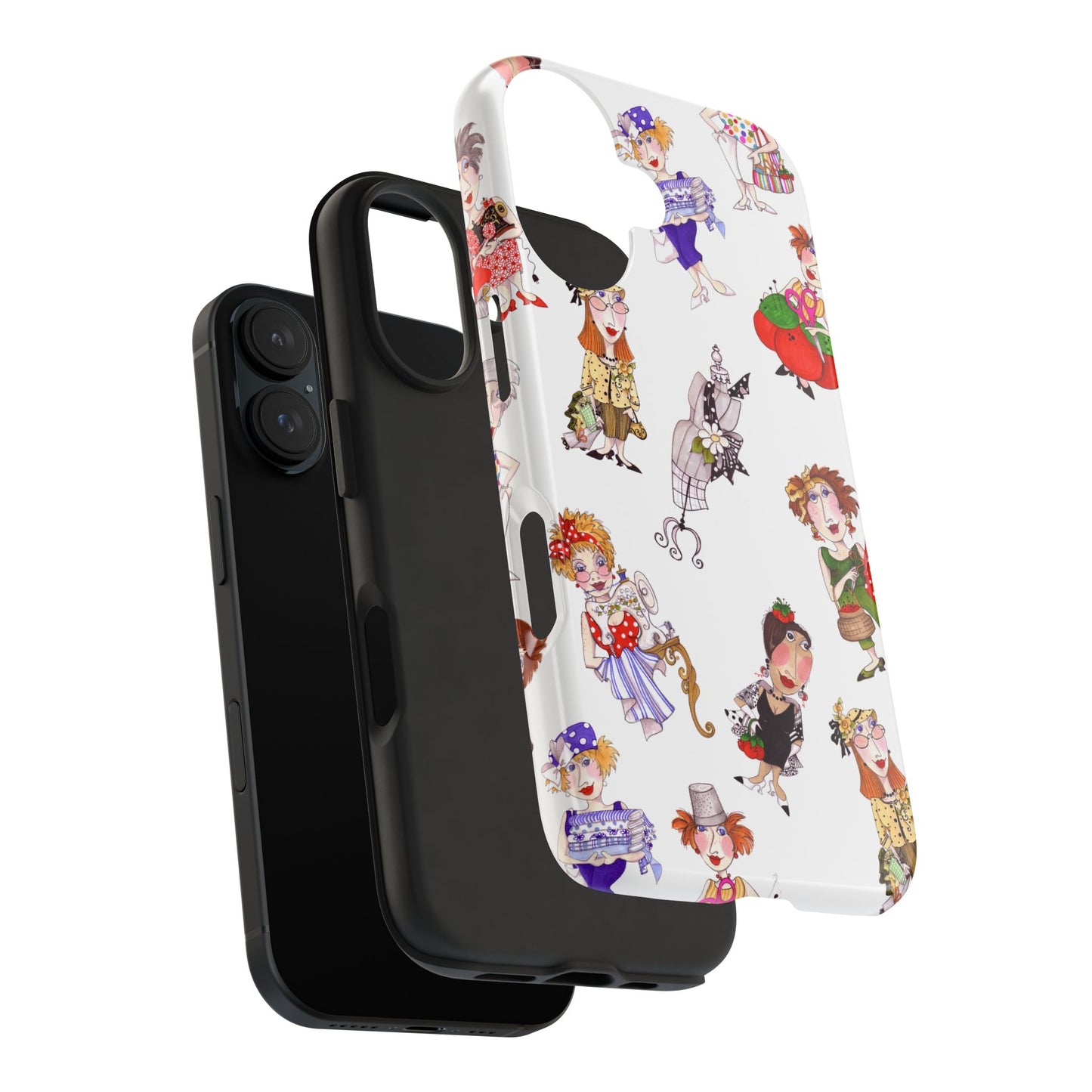 Sewphisticates White Phone Case