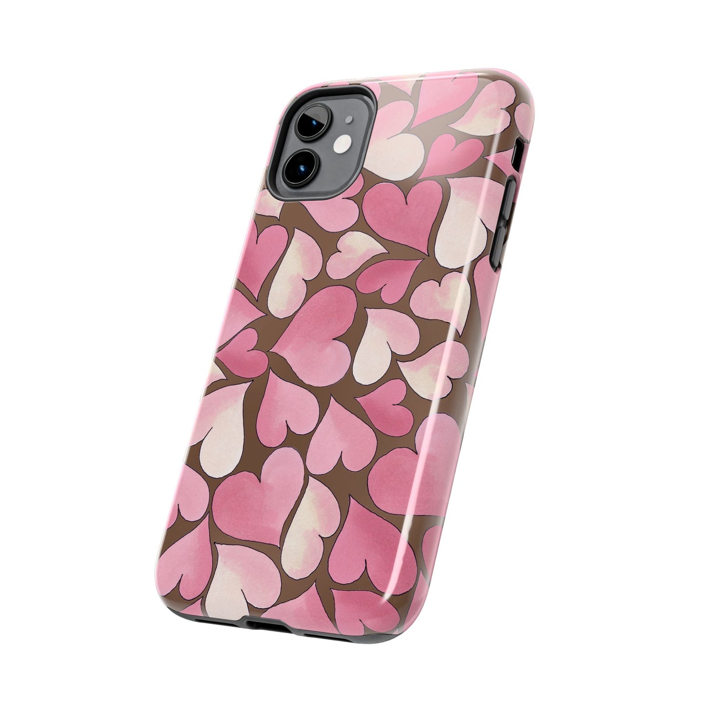 Hearts Chocolate Phone Case
