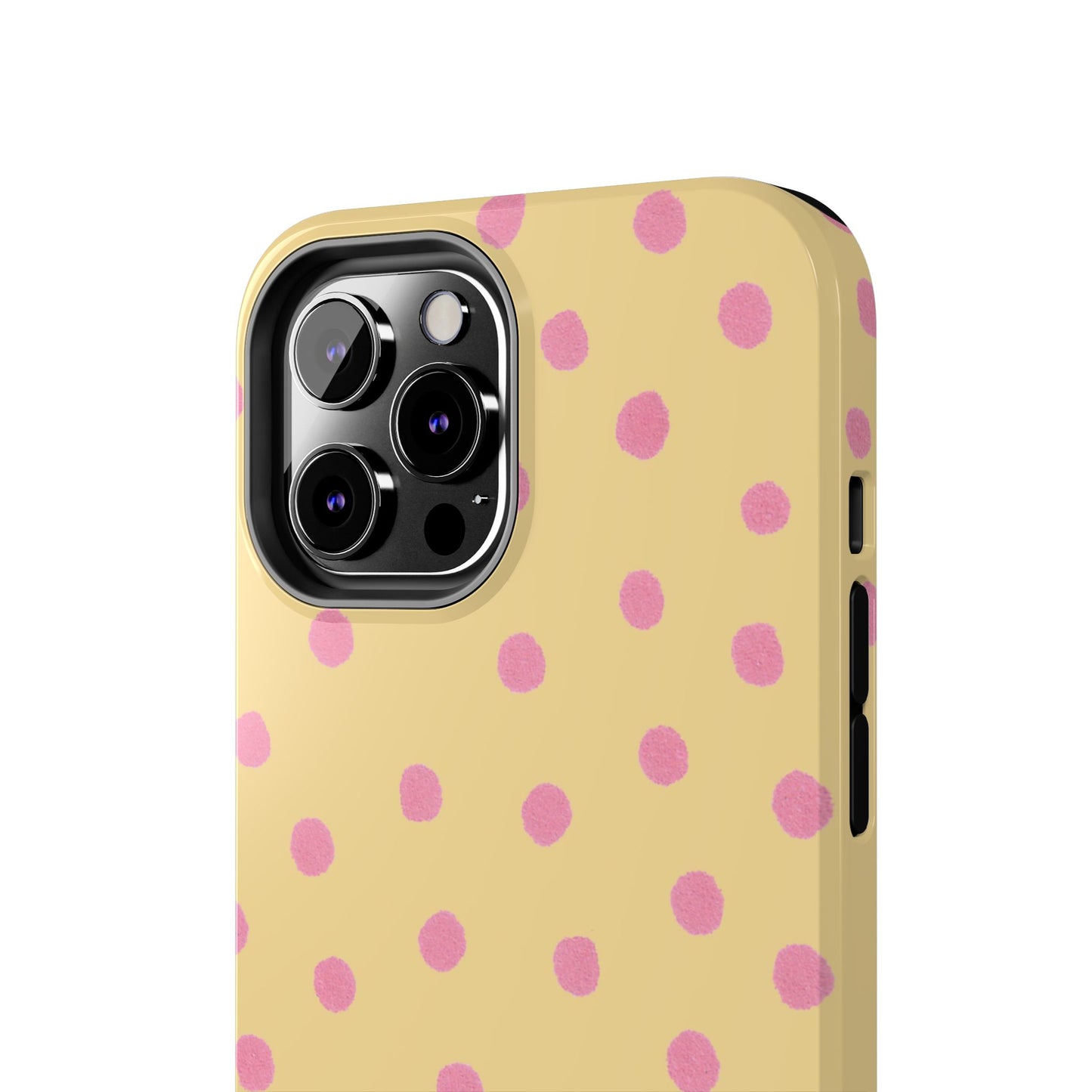 Medium Dots Sunshine / Pink Phone Case