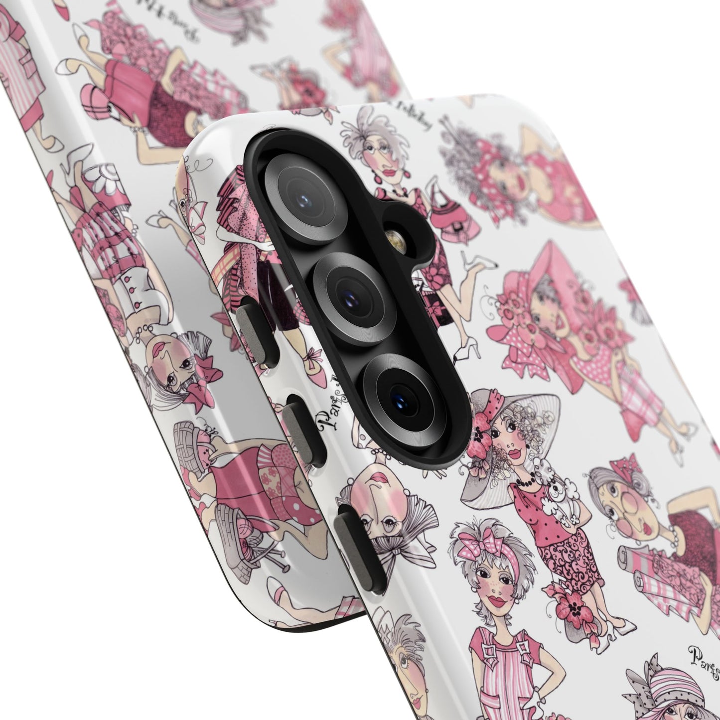 Parisians White Phone Case