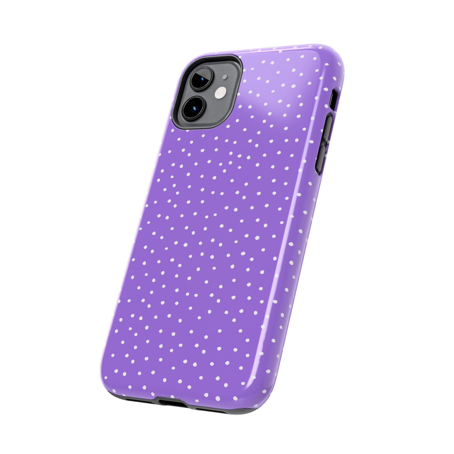 Dinky Dots Lilac / White Phone Case