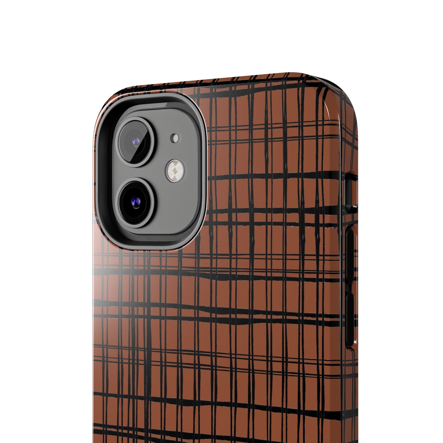 Doggie Fence Rust Phone Case