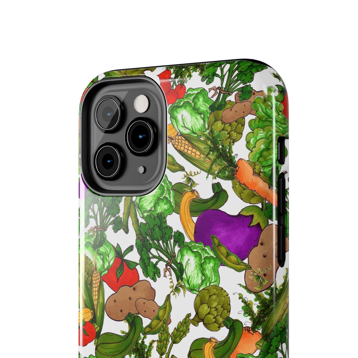 Veggie Jungle White Phone Case