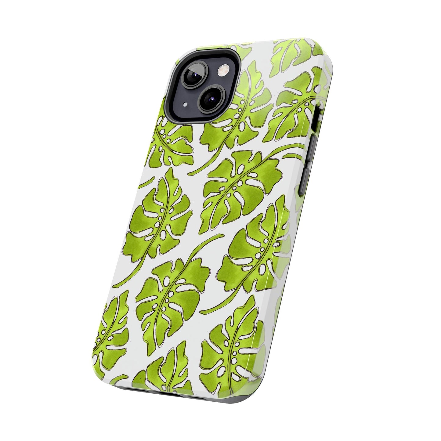 Big Leaf White Phone Case