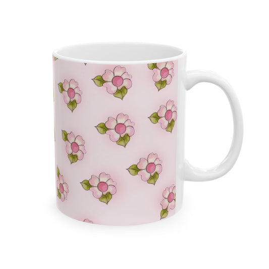 Daisy Delight Light Pink Cup
