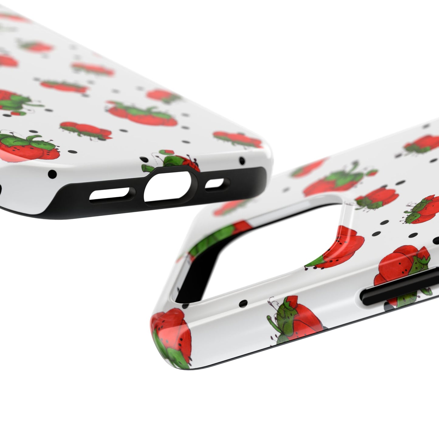 Pin Dots White Phone Case