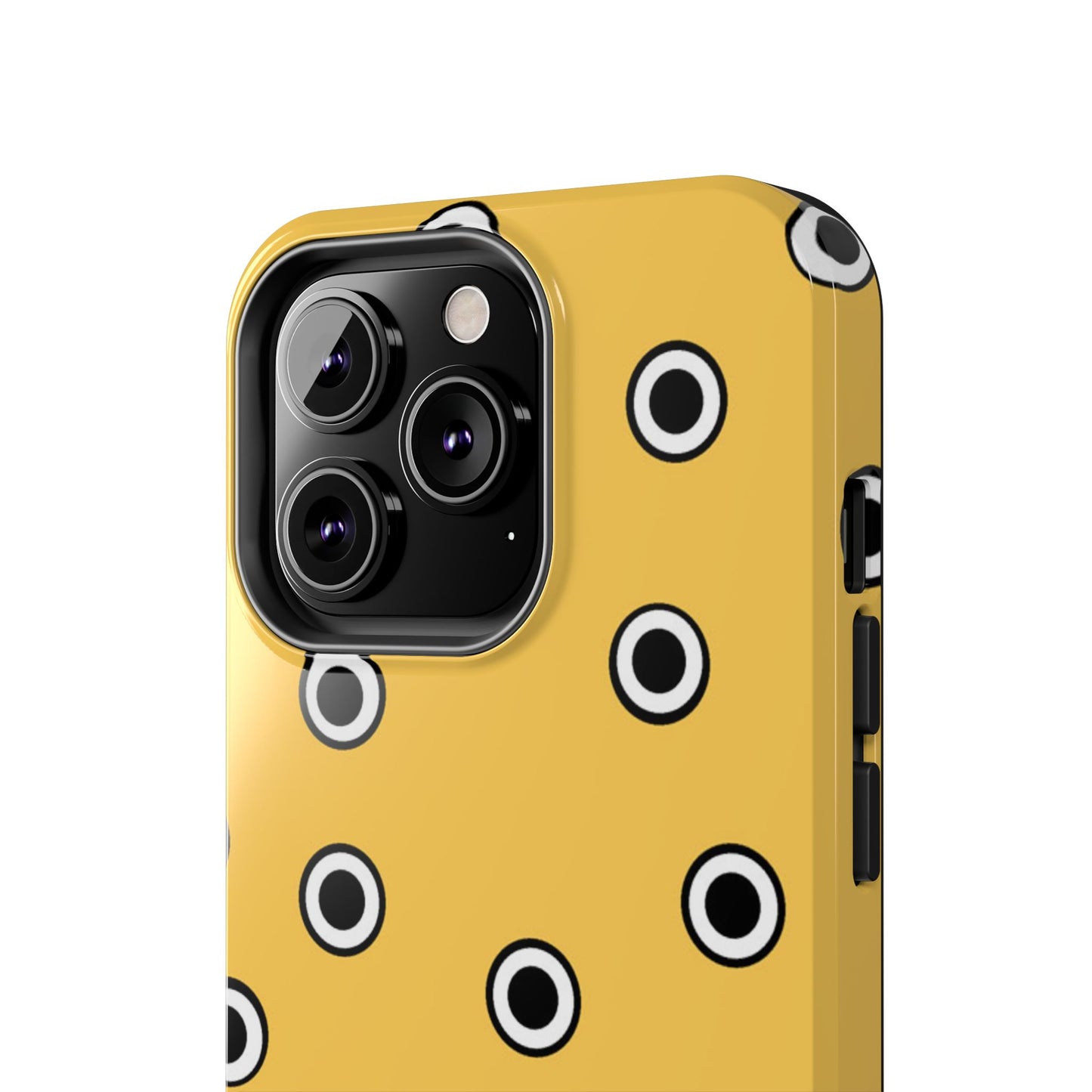 CD Dots Yellow / Black Phone Case
