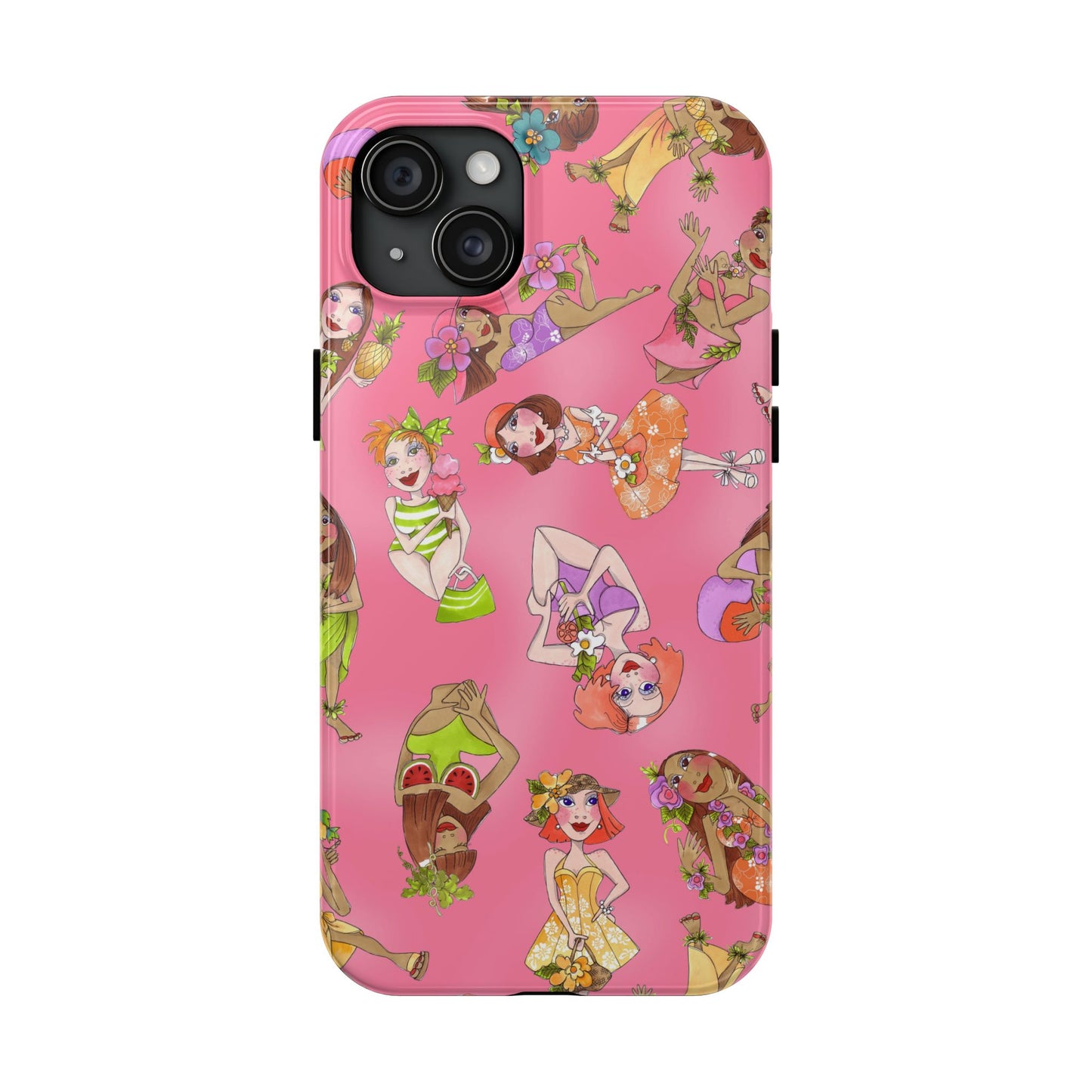 Island Toss Pink Phone Case
